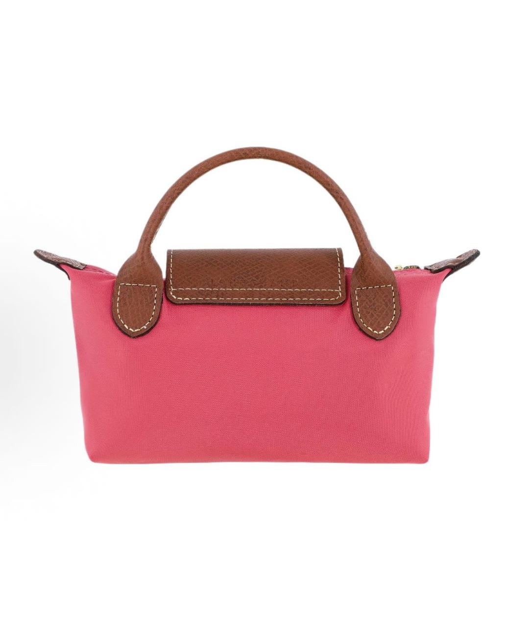 LONGCHAMP Красная сумка с короткими ручками, фото 3