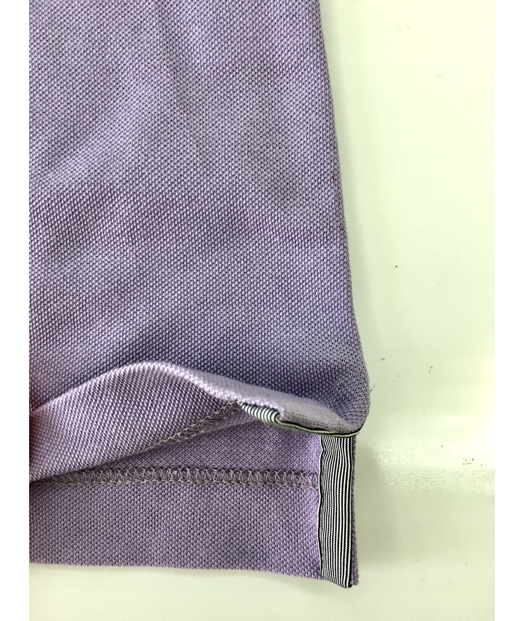 BILANCIONI Фиолетовое хлопковое поло с коротким рукавом, фото 5