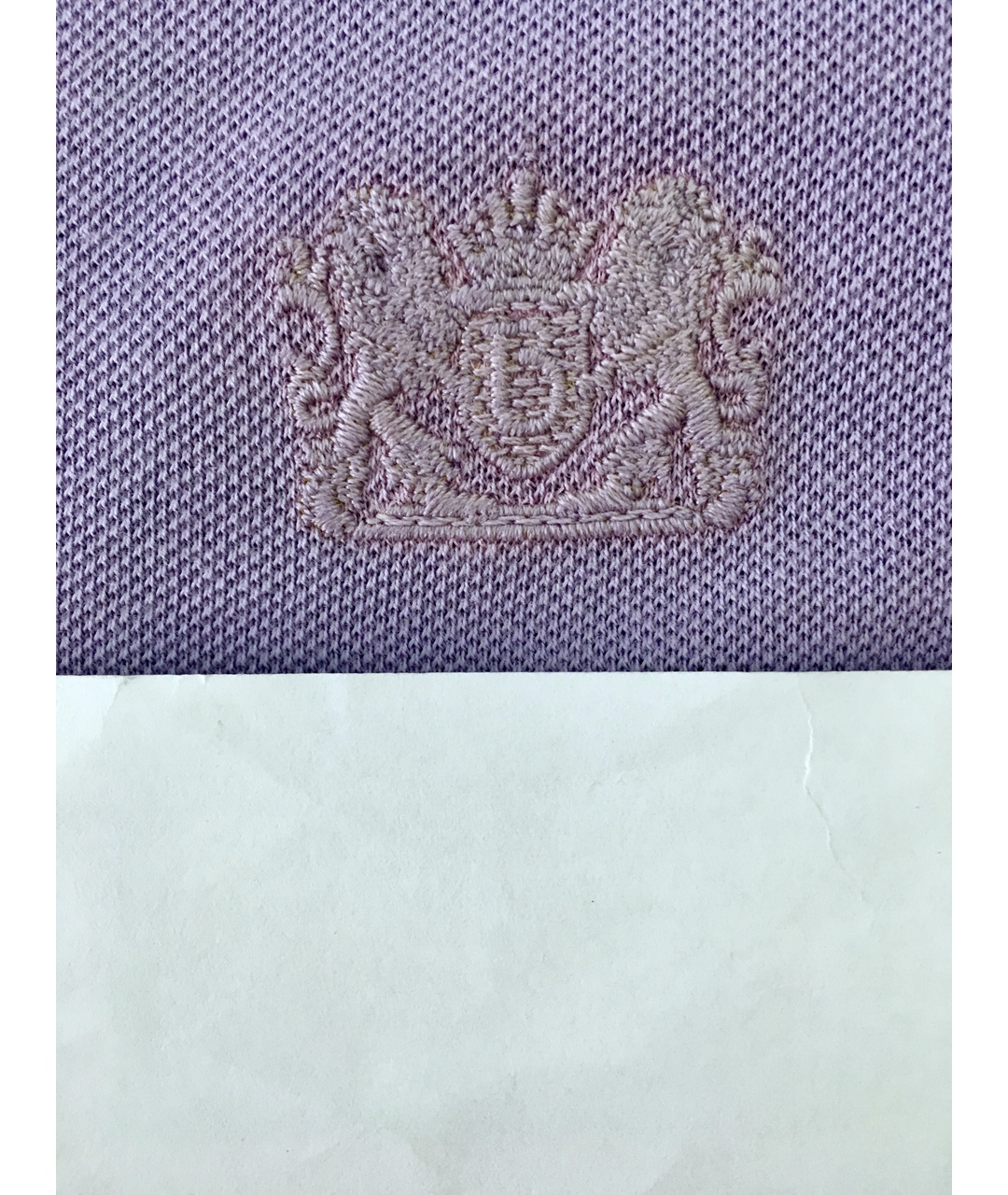 BILANCIONI Фиолетовое хлопковое поло с коротким рукавом, фото 3