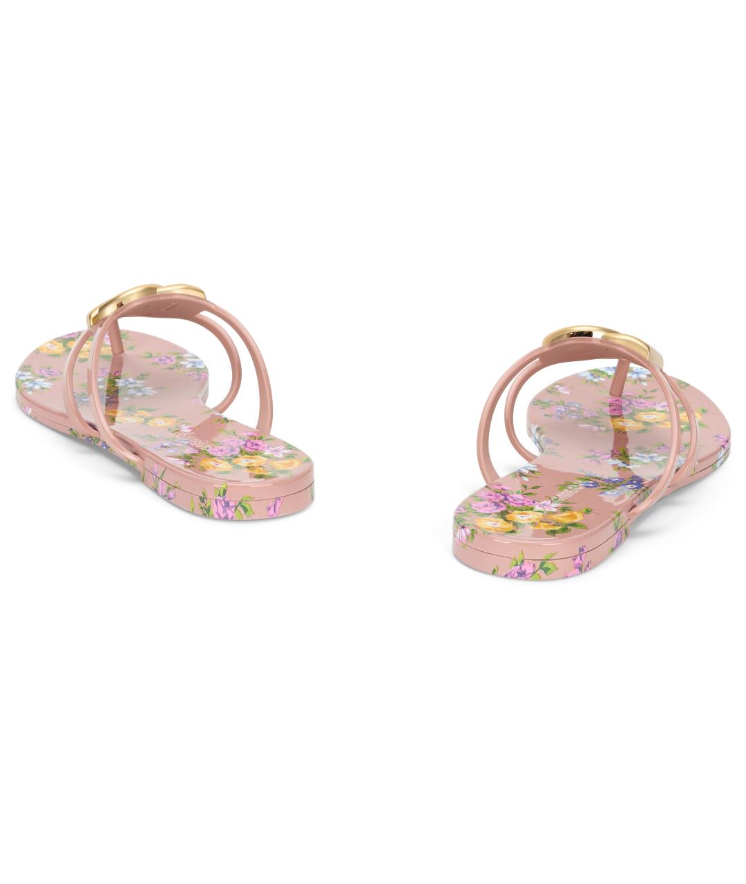 DOLCE&GABBANA Мульти резиновые шлепанцы, фото 4