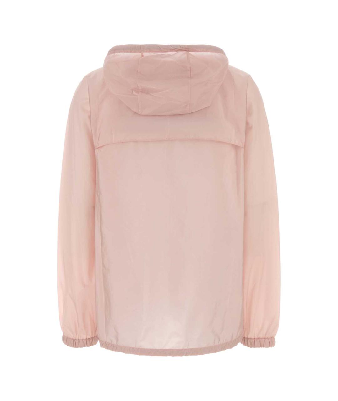 PRADA Розовая полиамидовая куртка, фото 2