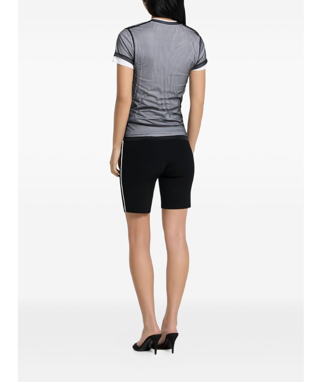 GUCCI Серая хлопковая футболка, фото 4