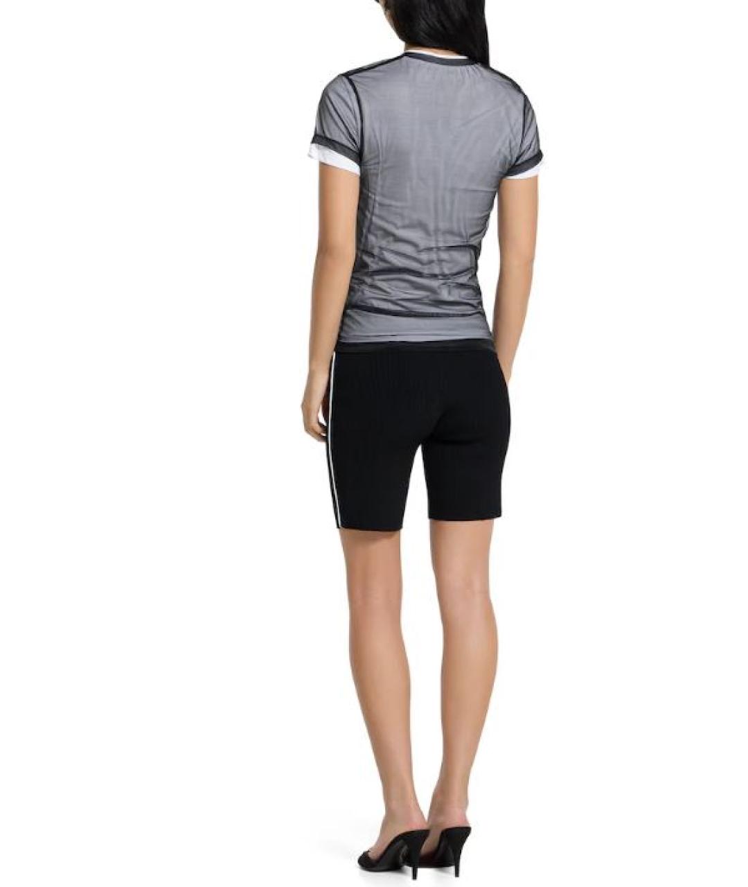 GUCCI Серая хлопковая футболка, фото 2