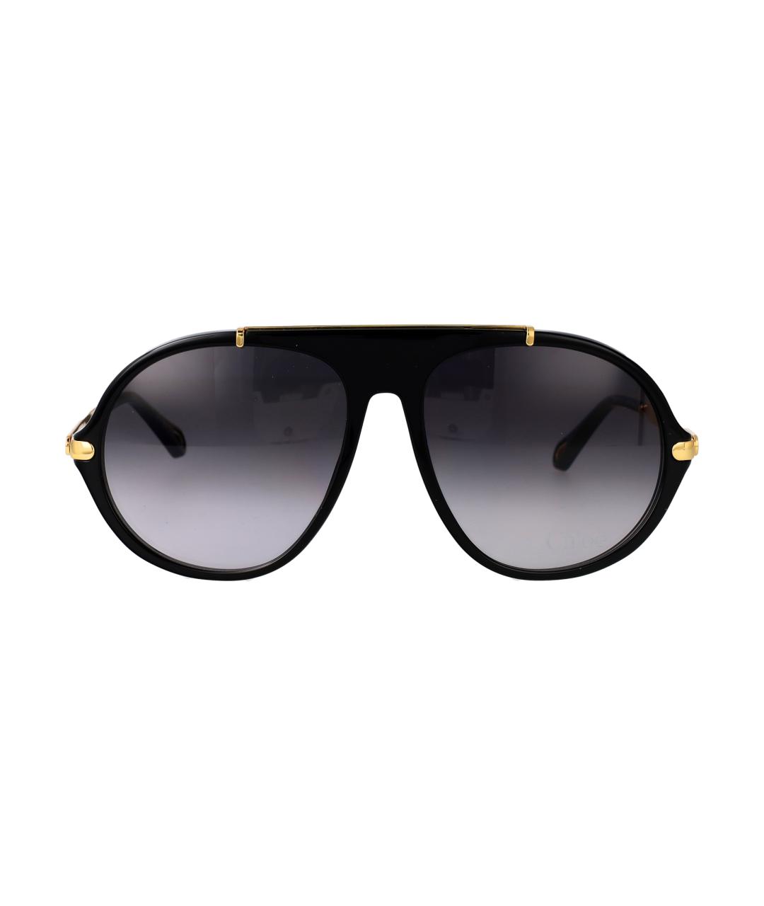 CHLOE Черные солнцезащитные очки, фото 1