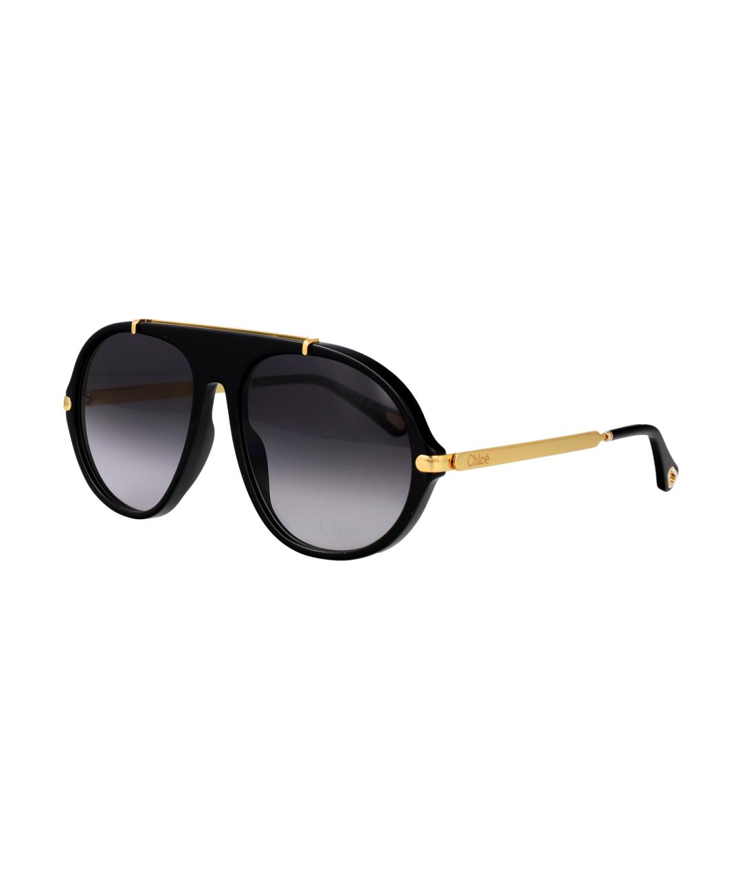 CHLOE Черные солнцезащитные очки, фото 2