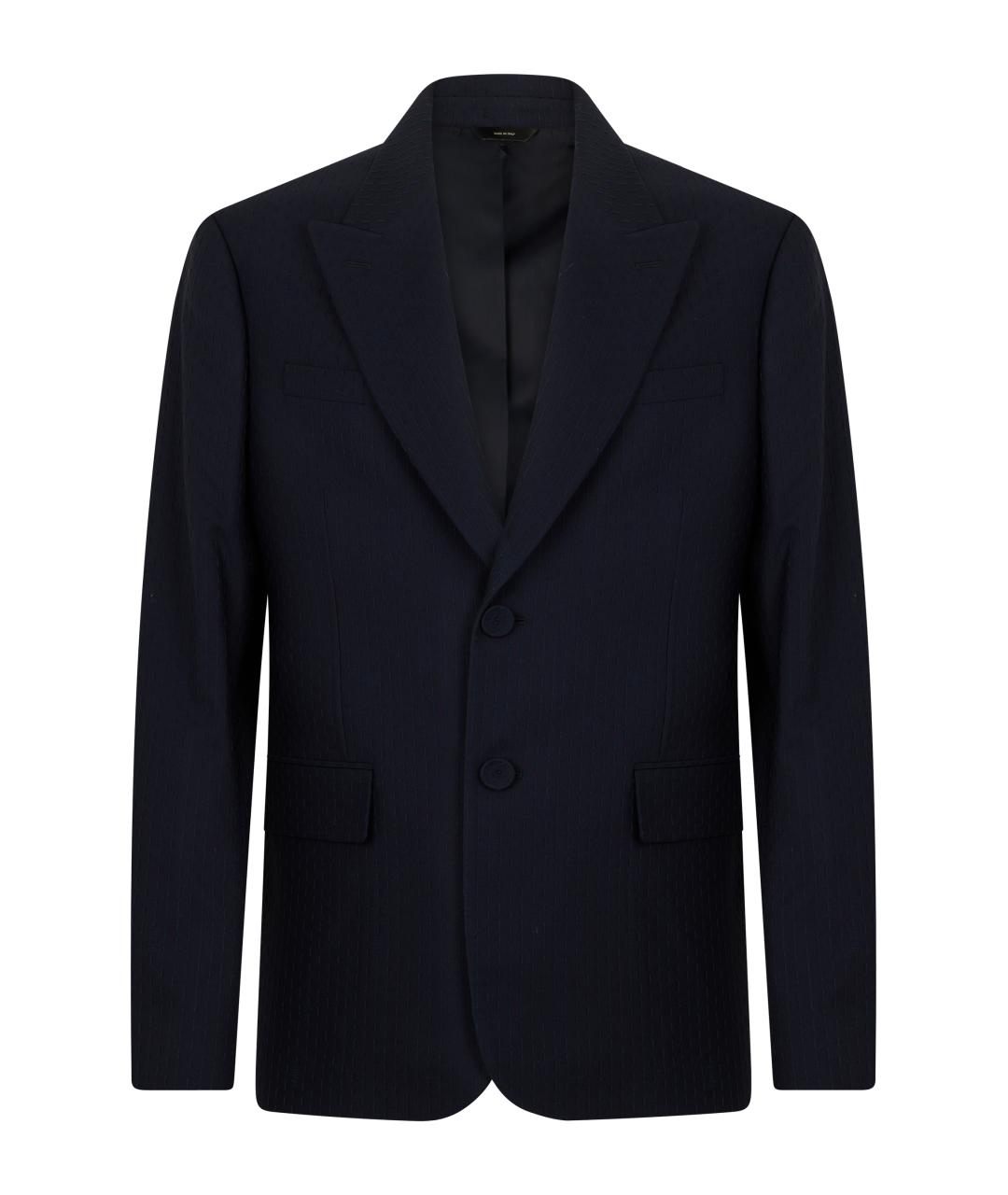 FENDI Темно-синий пиджак, фото 1