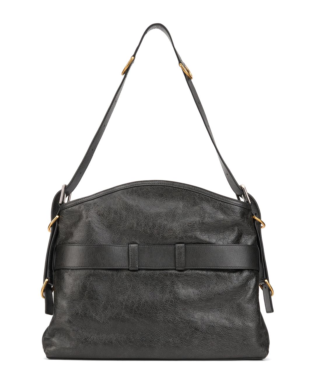 GIVENCHY Черная кожаная сумка через плечо, фото 3