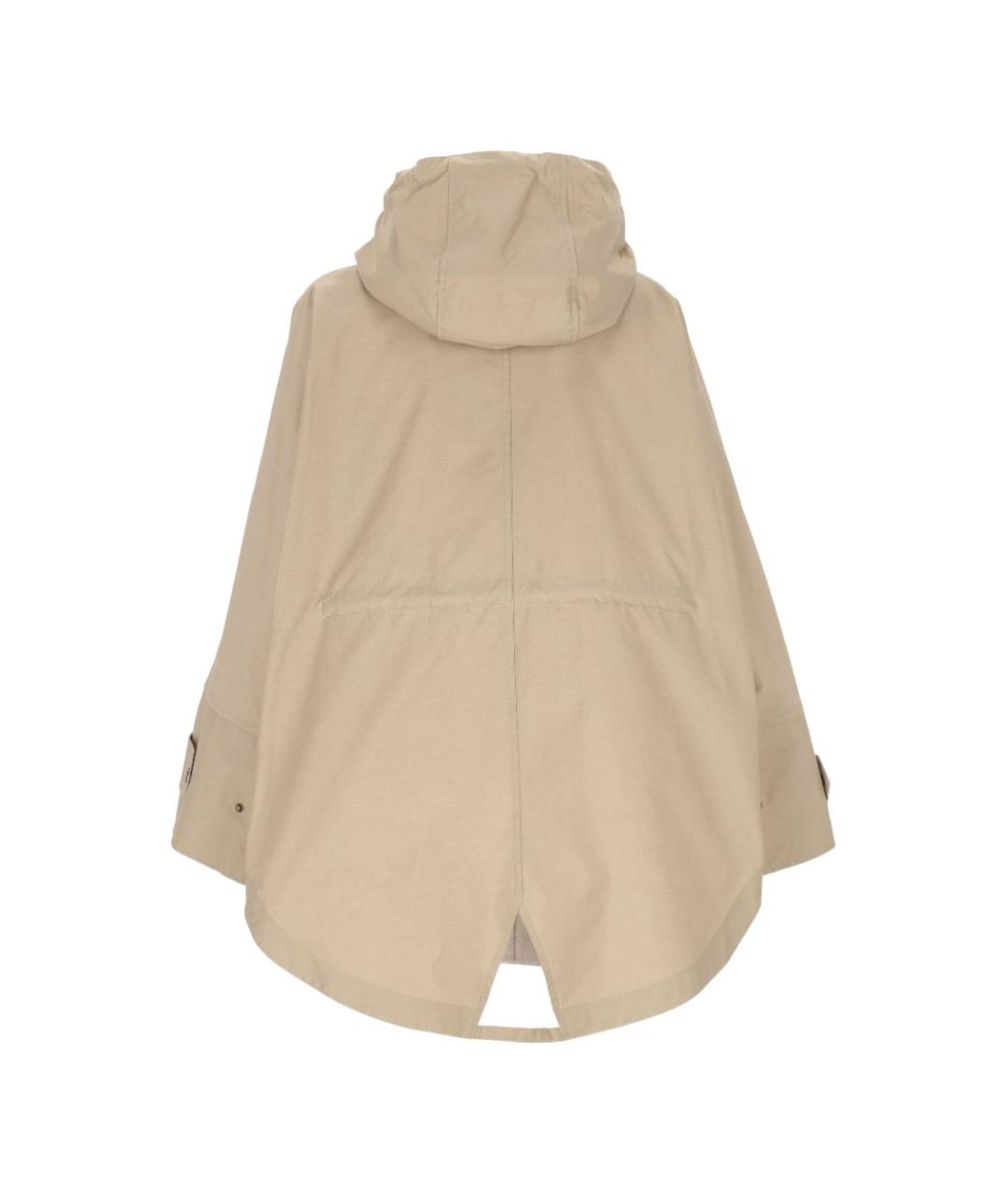 MONCLER Бежевая хлопковая парка, фото 3