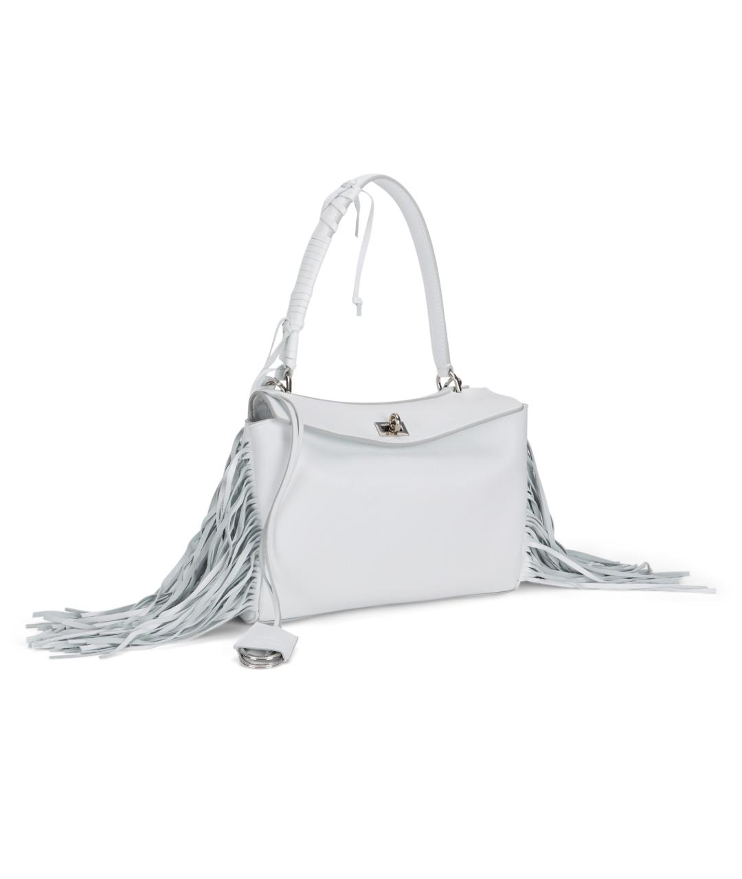 BALENCIAGA Серая кожаная сумка тоут, фото 3