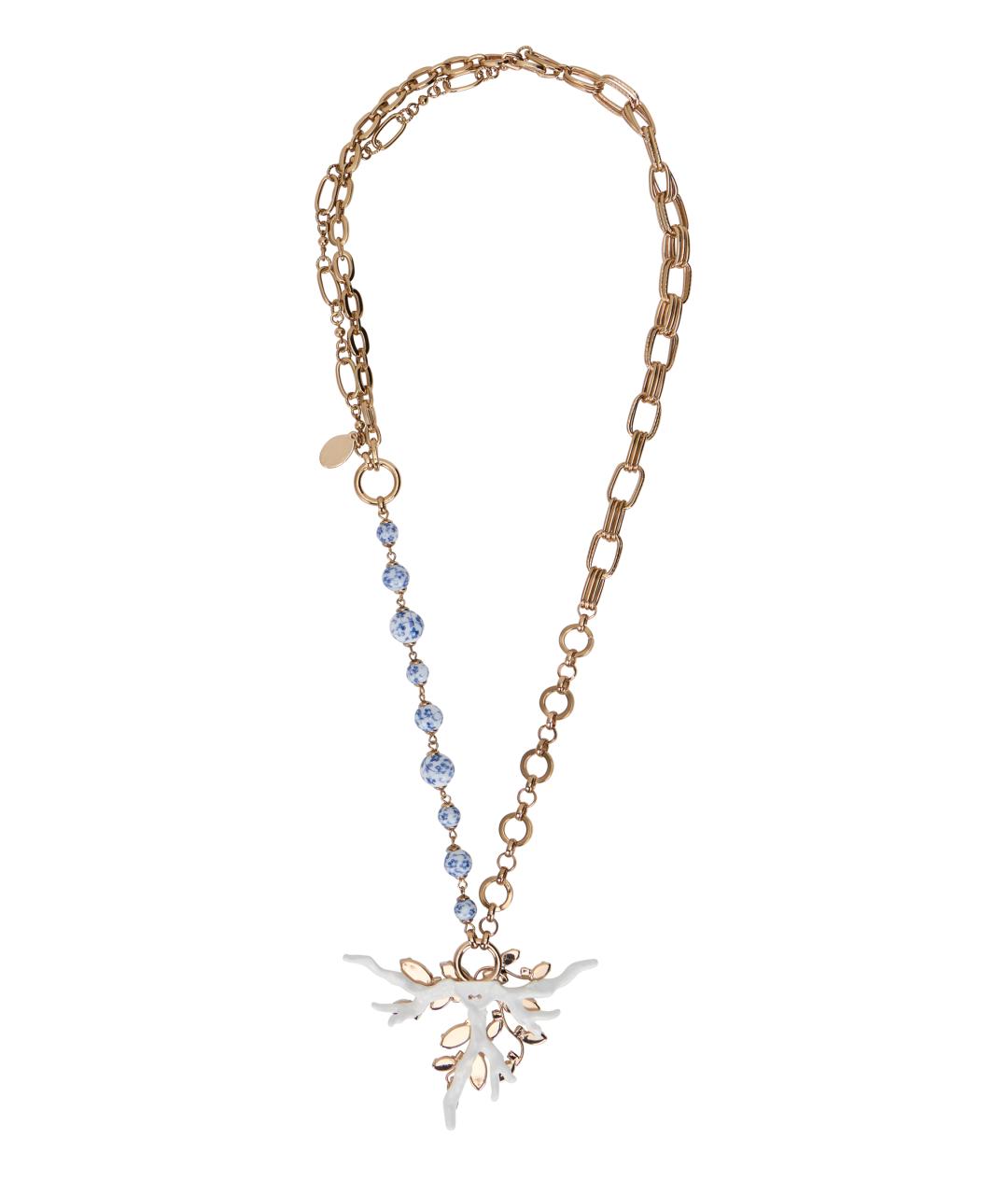 WEEKEND MAX MARA Золотая металлическая цепочка, фото 3