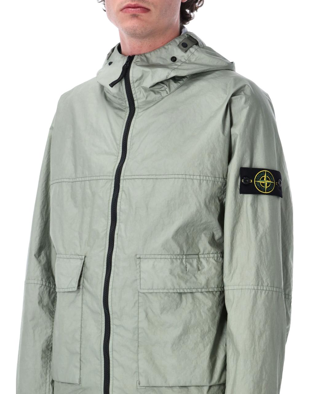 STONE ISLAND Полиэстеровая куртка, фото 3