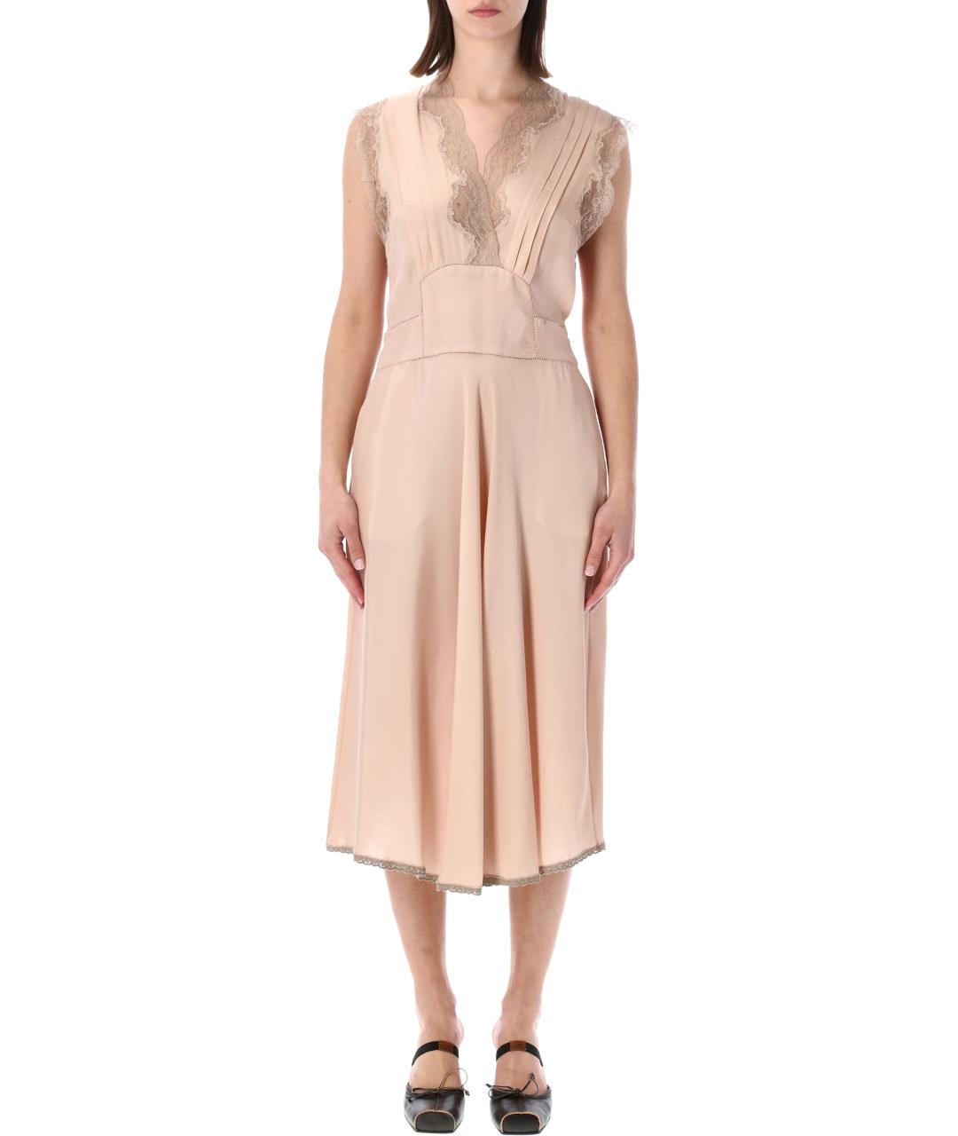 MAISON MARGIELA Розовое платье, фото 1