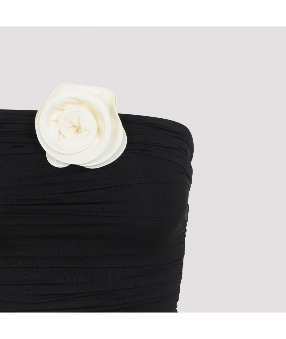 LA REVECHE Черное полиамидовое коктейльное платье, фото 5