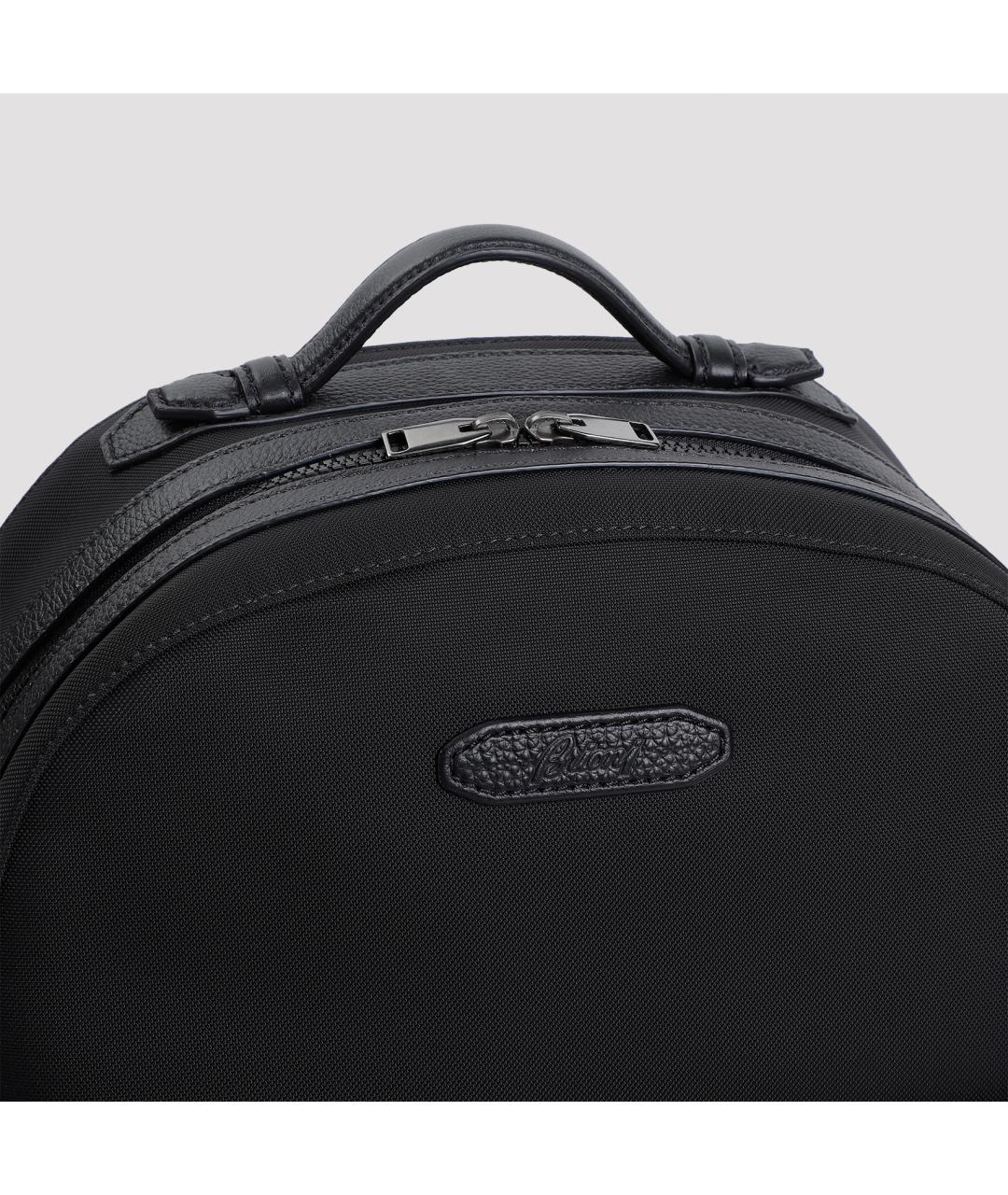 BRIONI Черный синтетический рюкзак, фото 3