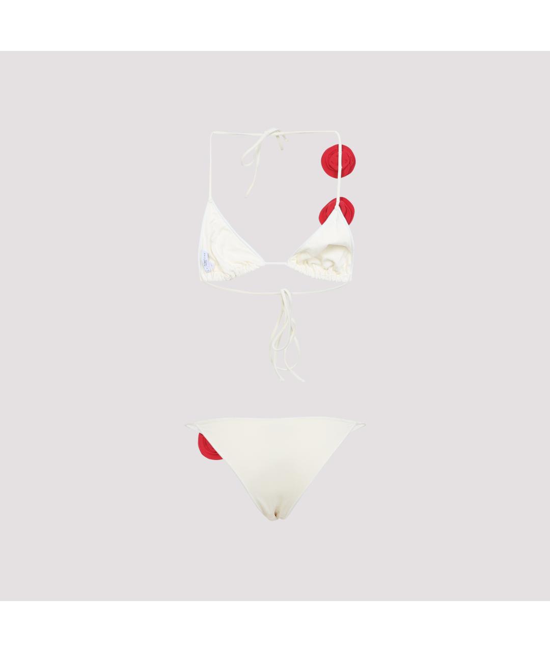 LA REVECHE Белый полиамидовый купальник, фото 3