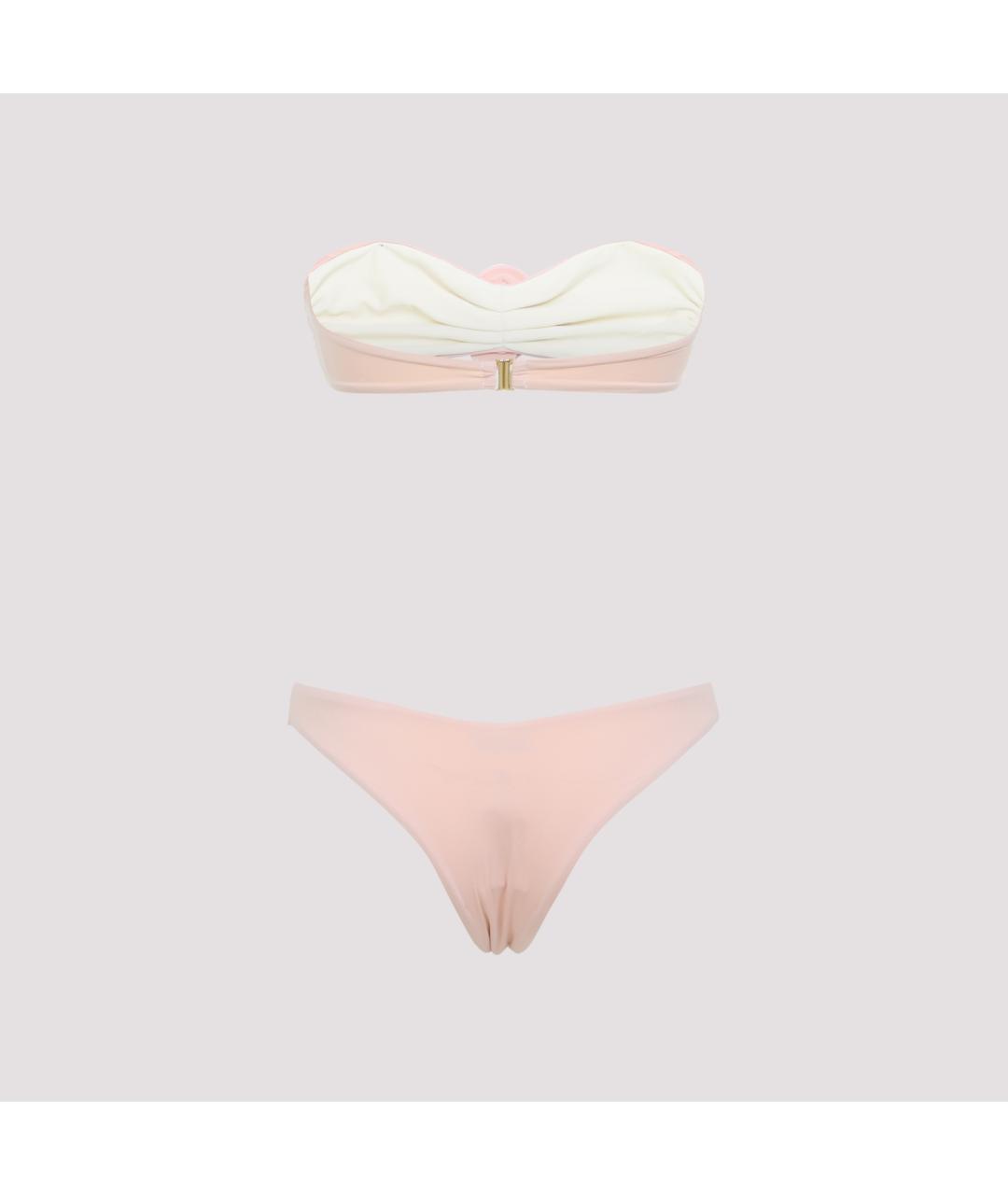 LA REVECHE Розовый полиамидовый купальник, фото 4