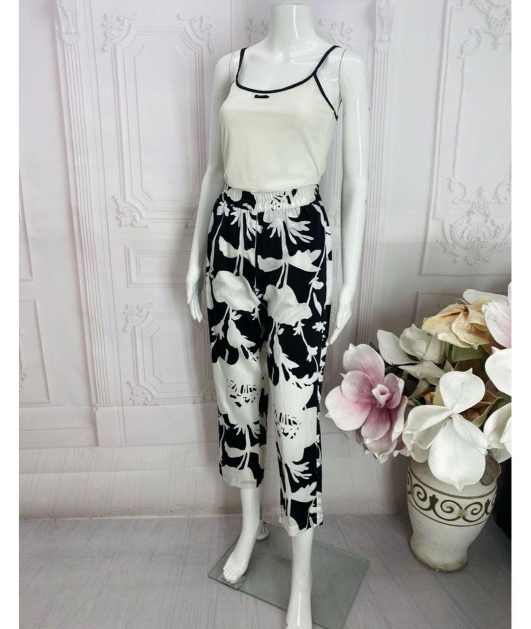 LIVIANA CONTI Хлопковые прямые брюки, фото 5