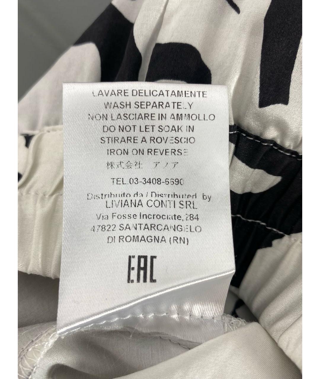 LIVIANA CONTI Хлопковые прямые брюки, фото 7