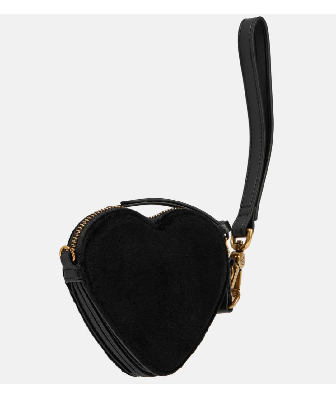 VIVIENNE WESTWOOD Черная тканевая сумка через плечо, фото 4
