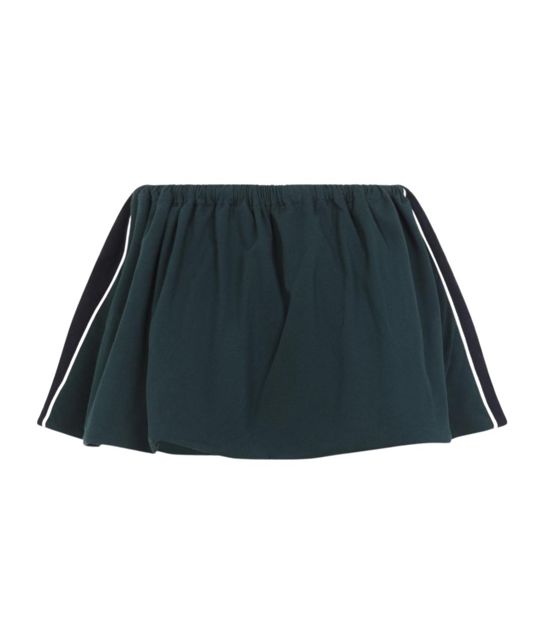 MIU MIU Хлопковая юбка миди, фото 2