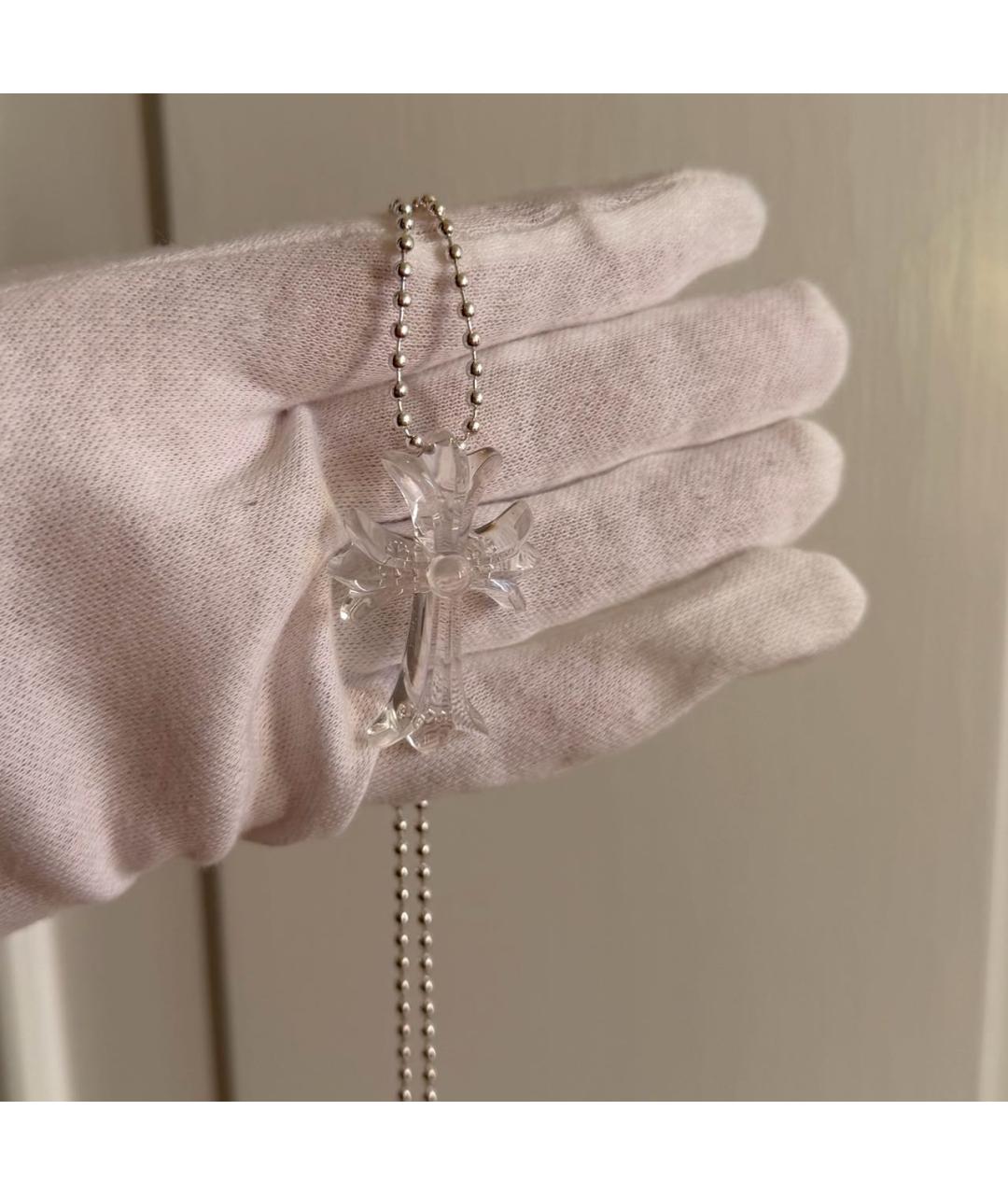 CHROME HEARTS Серебряная пластиковая подвеска, фото 2