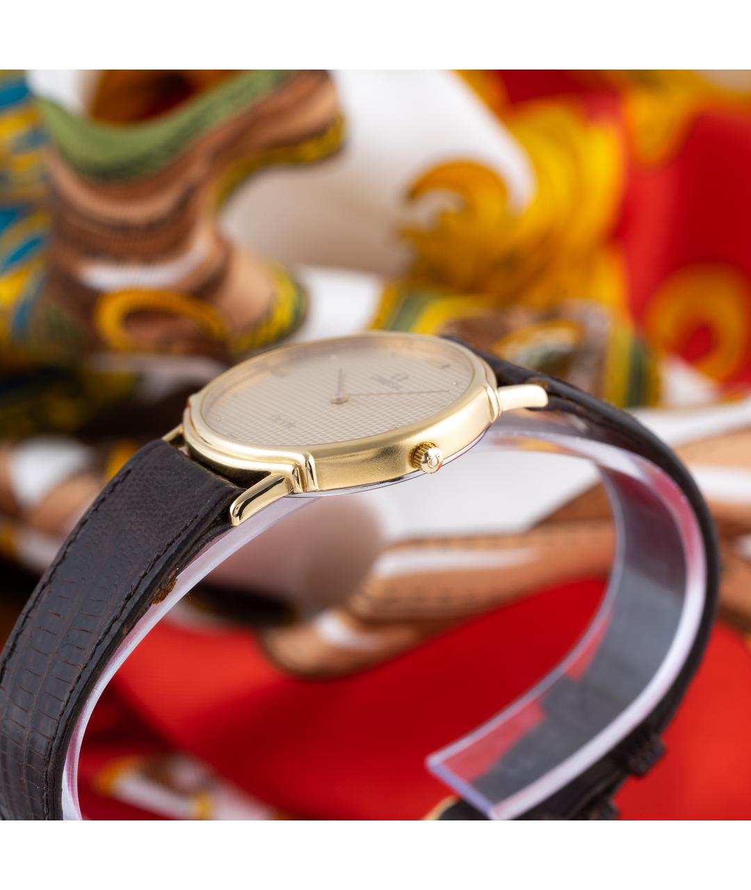 OMEGA Золотые позолоченные часы, фото 4