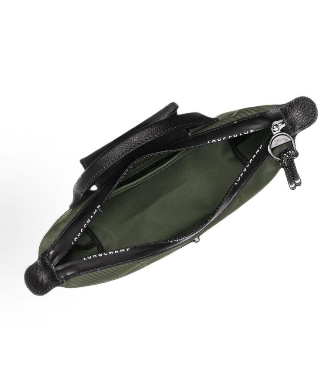 LONGCHAMP Хаки сумка с короткими ручками, фото 4