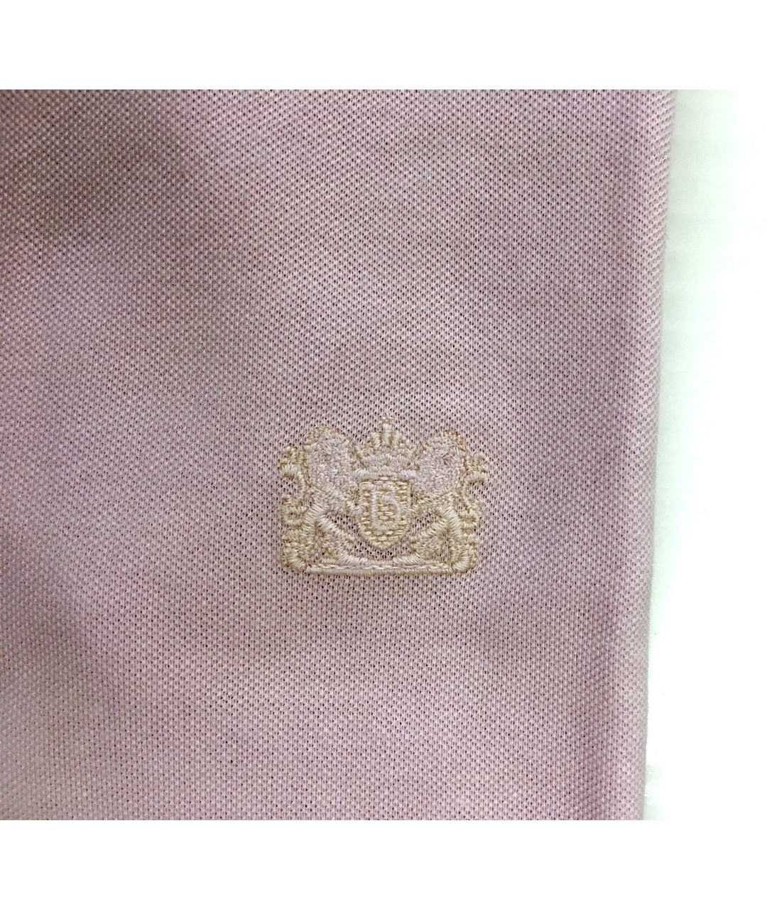 BILANCIONI Розовое хлопковое поло с коротким рукавом, фото 3