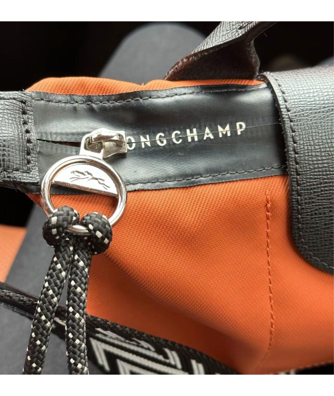 LONGCHAMP Оранжевая сумка с короткими ручками, фото 8