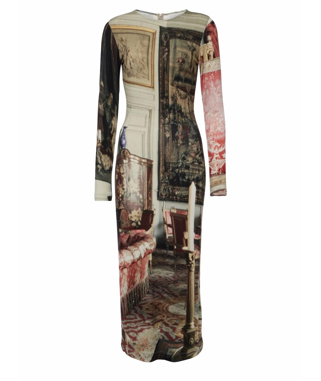 VIVIENNE WESTWOOD Мульти вискозное коктейльное платье, фото 1
