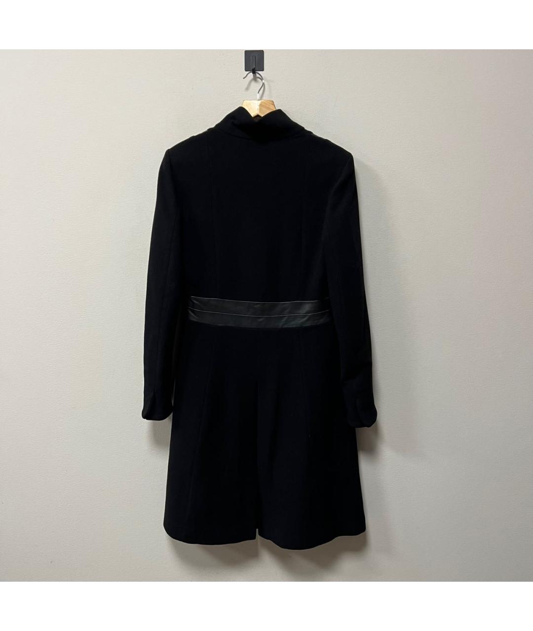 YOHJI YAMAMOTO Черное шерстяное пальто, фото 3