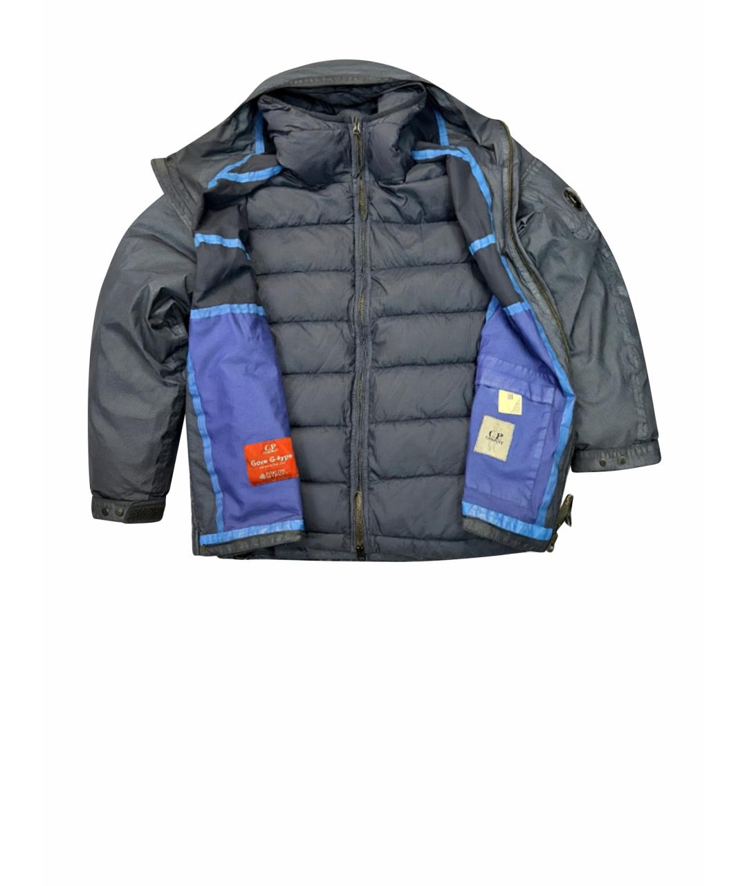 CP COMPANY Темно-синяя полиэстеровая куртка, фото 1