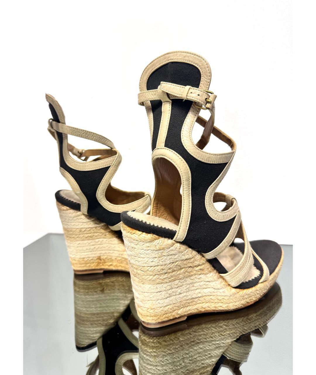 BALENCIAGA Текстильные босоножки, фото 8