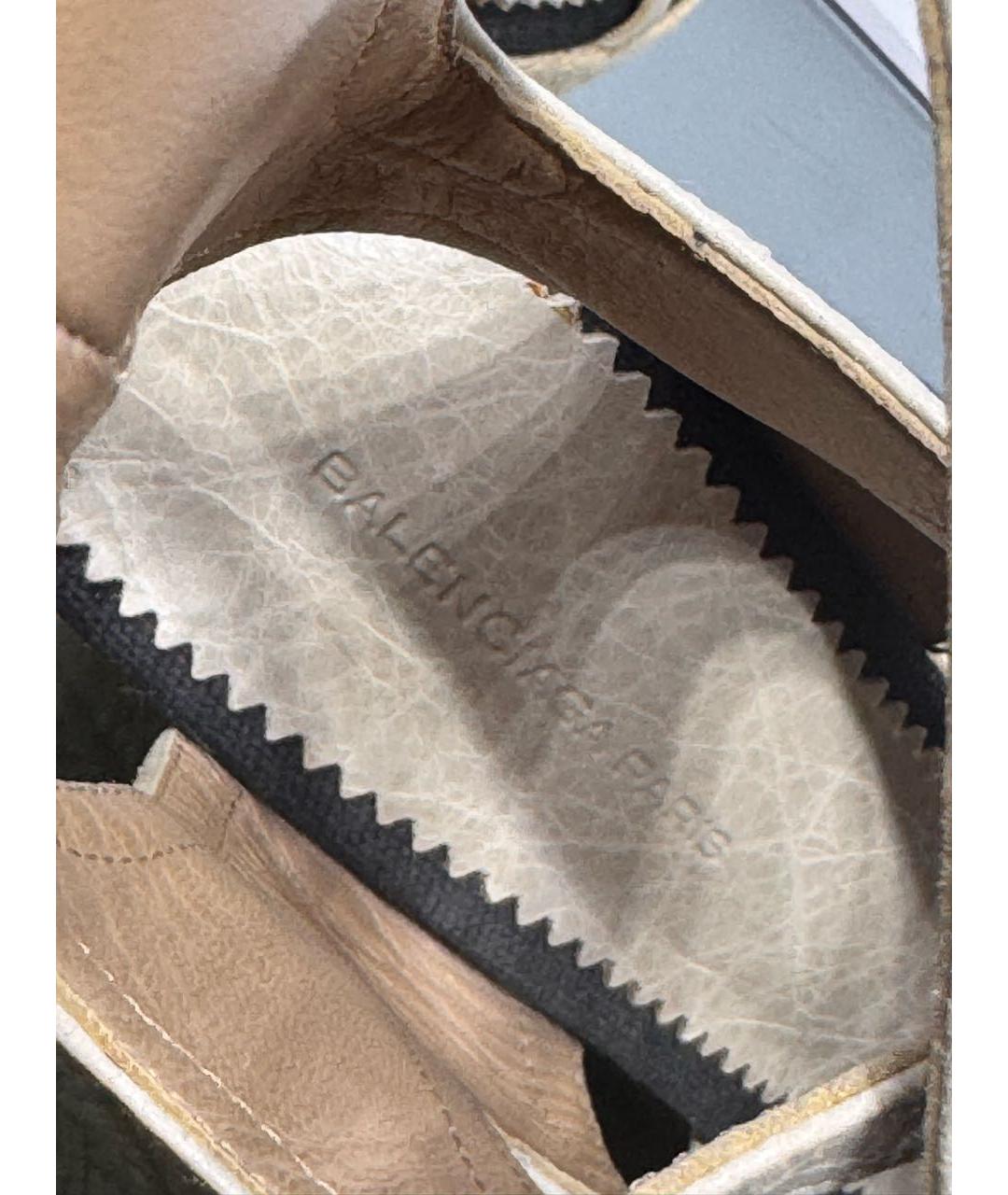 BALENCIAGA Текстильные босоножки, фото 6