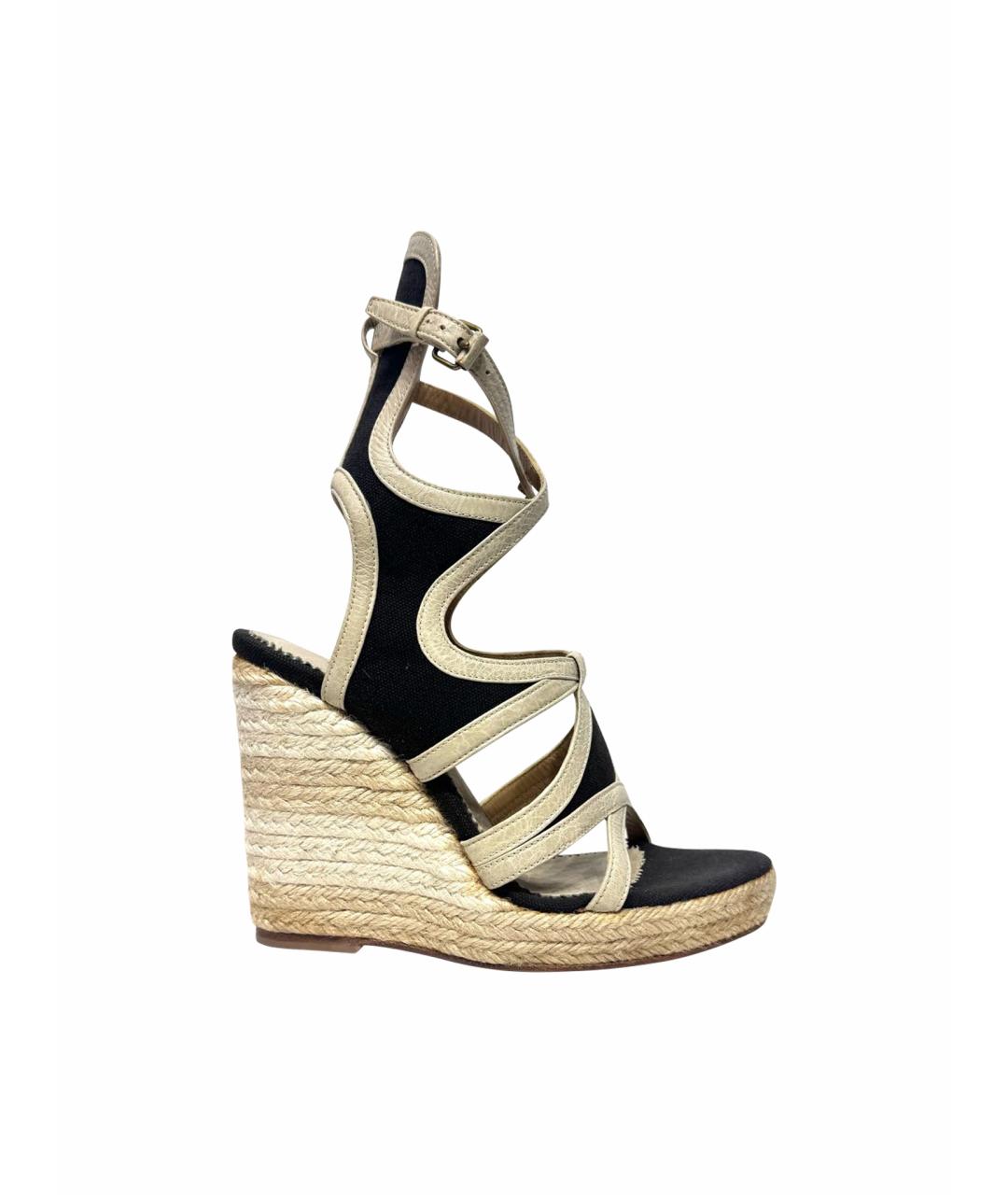 BALENCIAGA Текстильные босоножки, фото 1