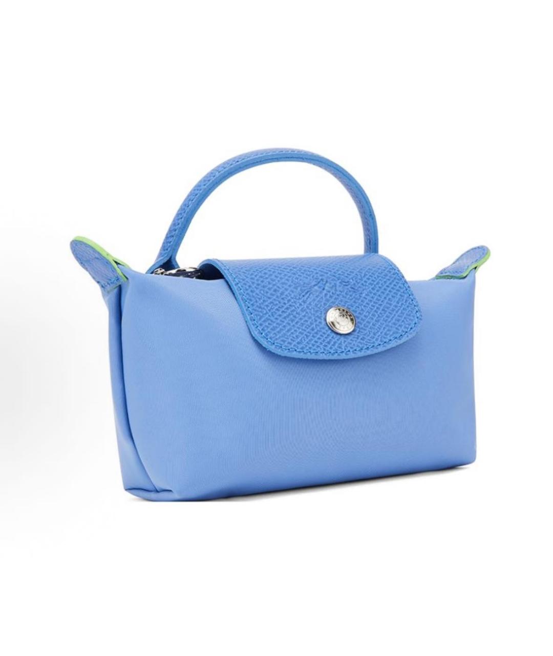 LONGCHAMP Синяя сумка с короткими ручками, фото 5
