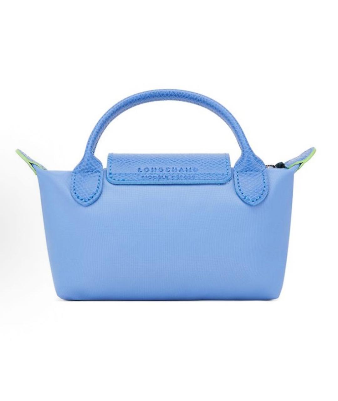 LONGCHAMP Синяя сумка с короткими ручками, фото 6