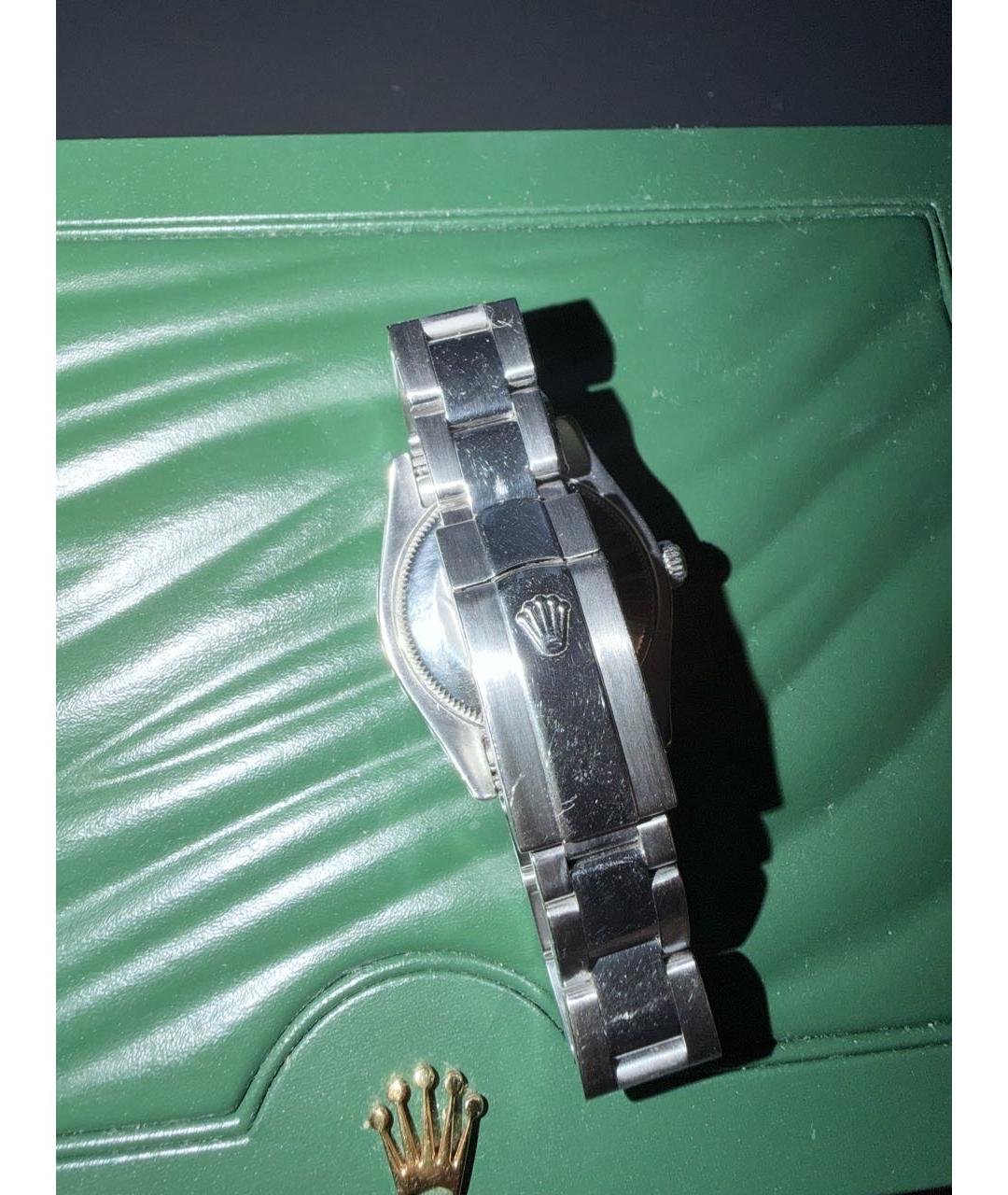 ROLEX Серебряные часы из белого золота, фото 3