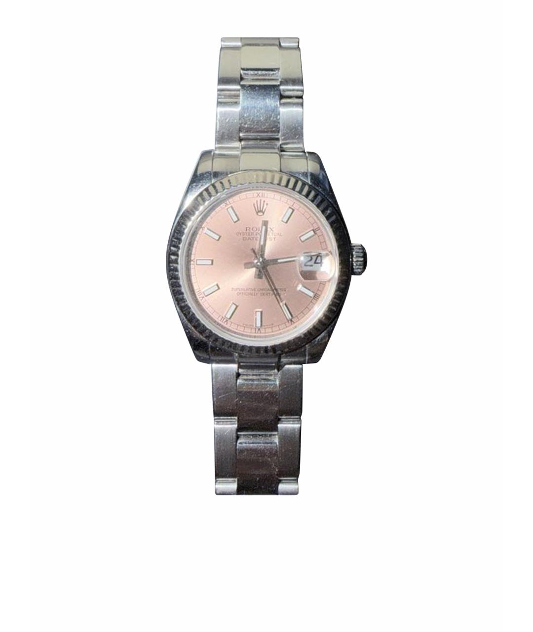 ROLEX Серебряные часы из белого золота, фото 1