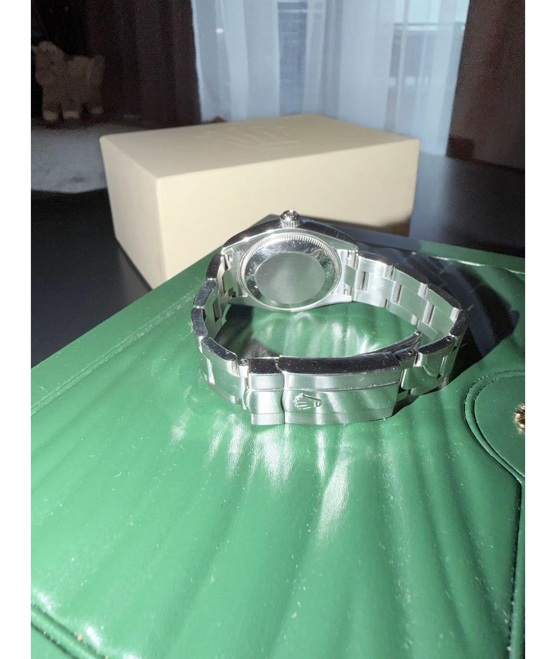 ROLEX Серебряные часы из белого золота, фото 2