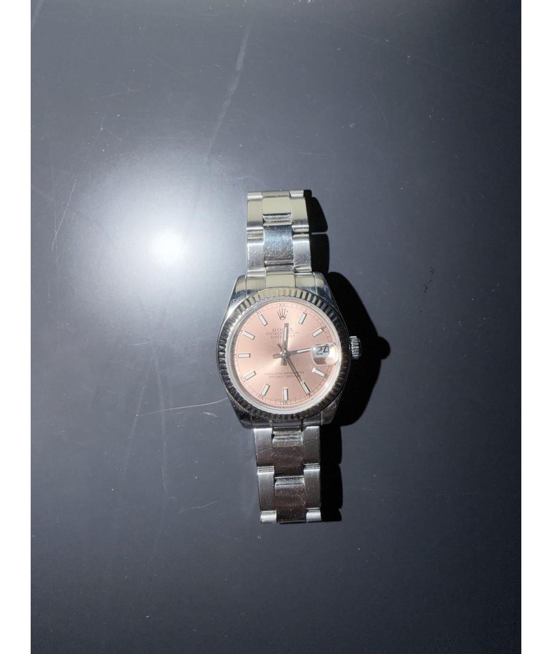 ROLEX Серебряные часы из белого золота, фото 7