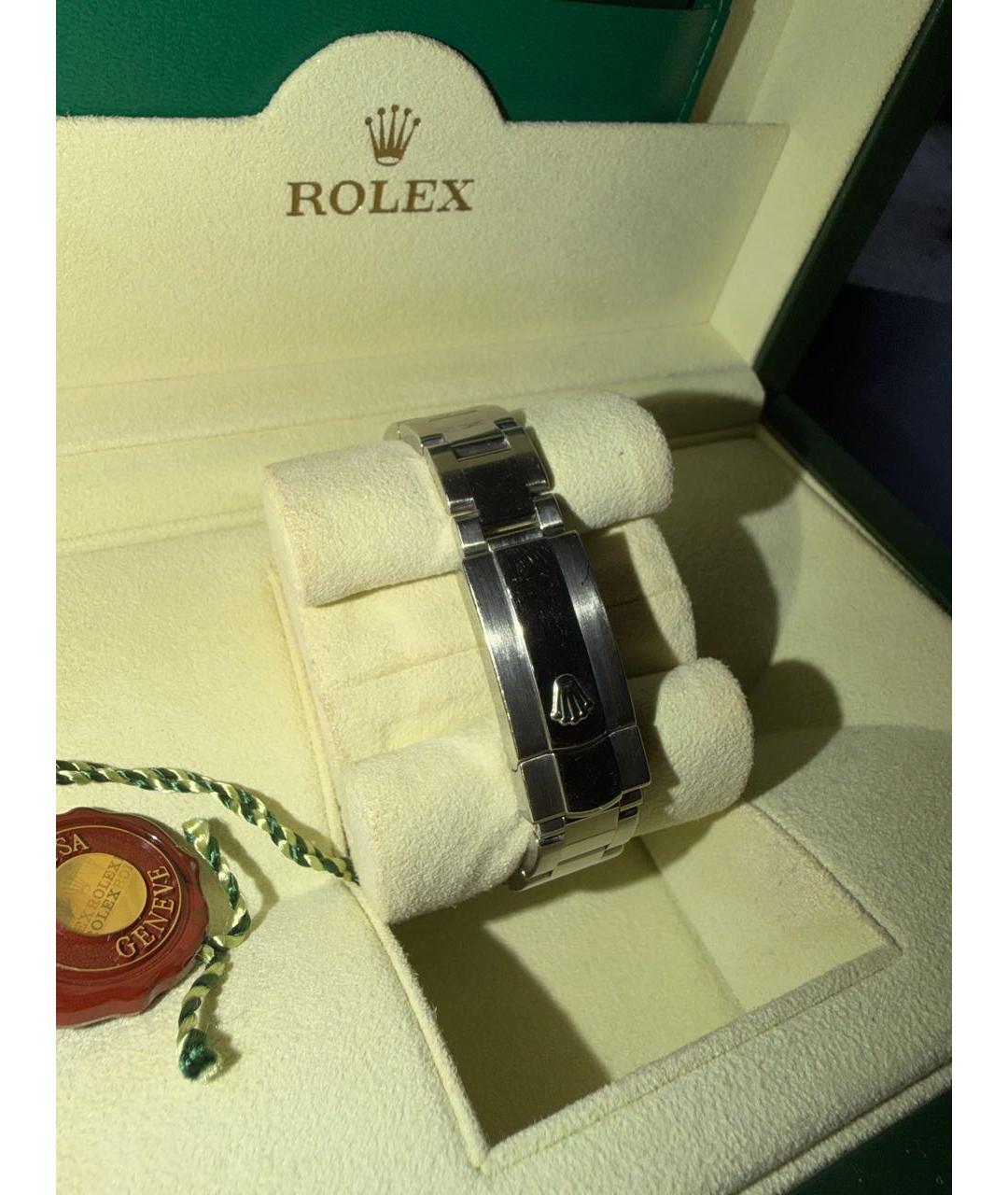 ROLEX Серебряные часы из белого золота, фото 6