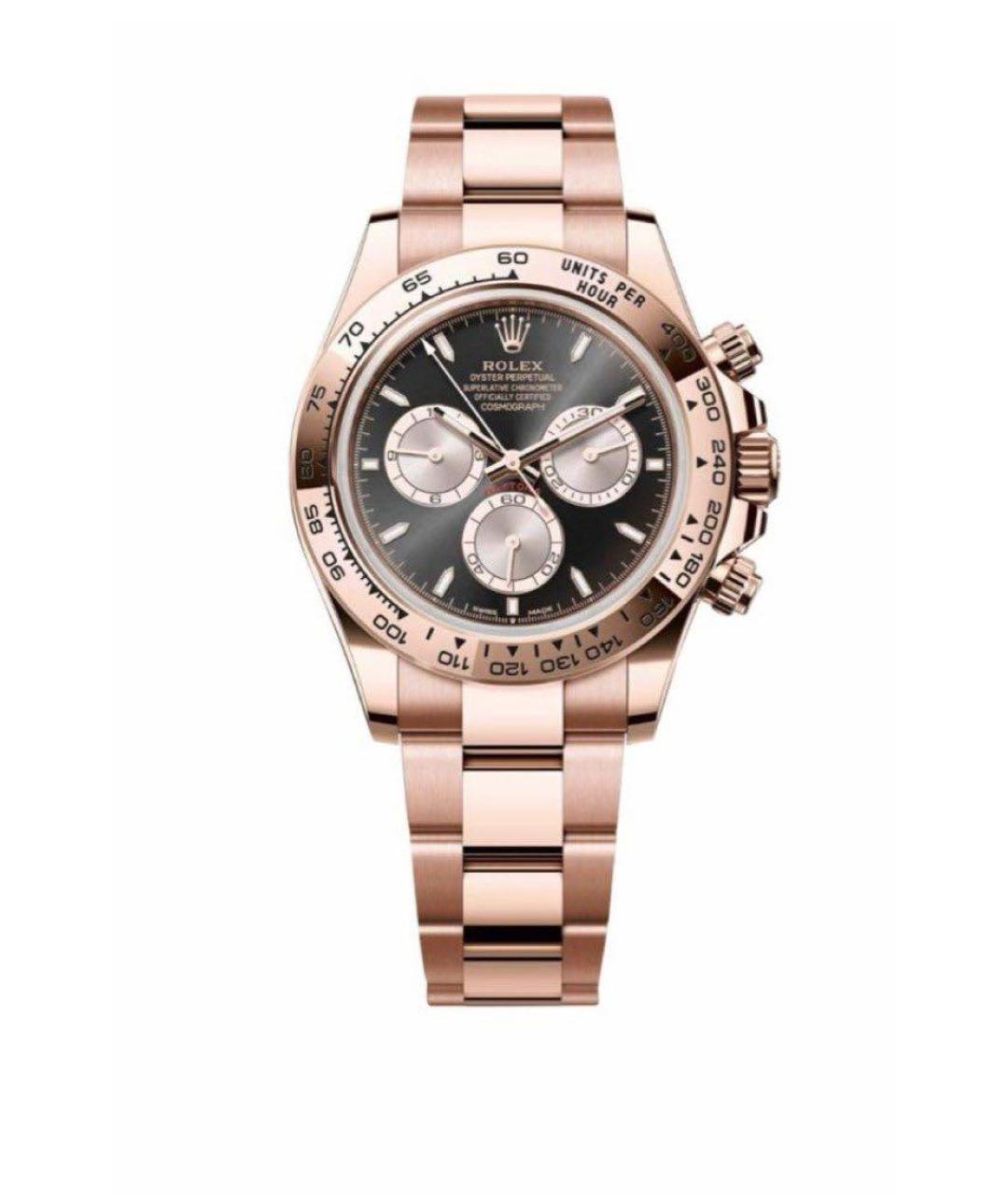 ROLEX Розовые часы из розового золота, фото 2