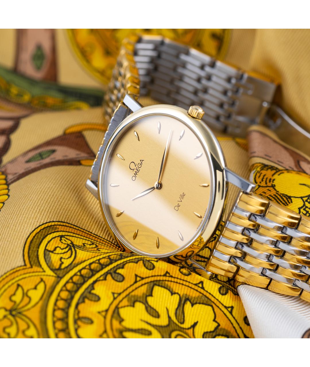 OMEGA Золотые часы из желтого золота, фото 4