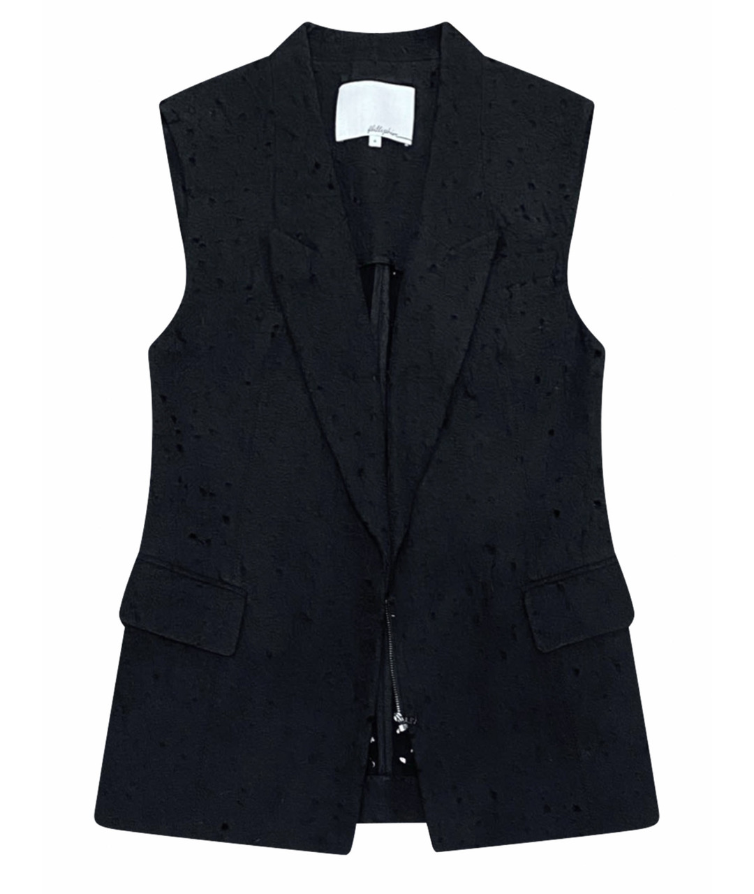 3.1 PHILLIP LIM Черный хлопковый жакет/пиджак, фото 1