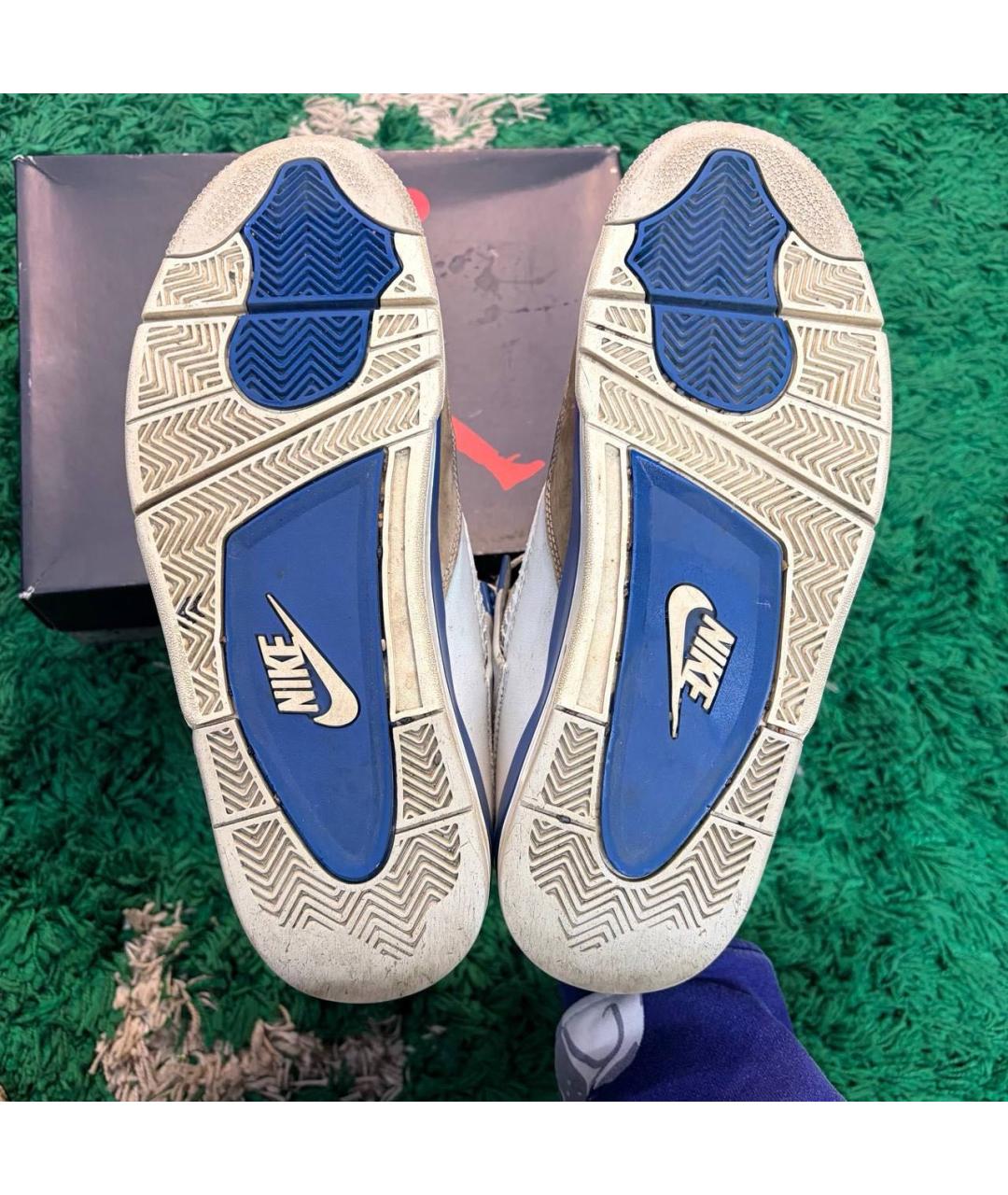 JORDAN Белые высокие кроссовки / кеды, фото 4