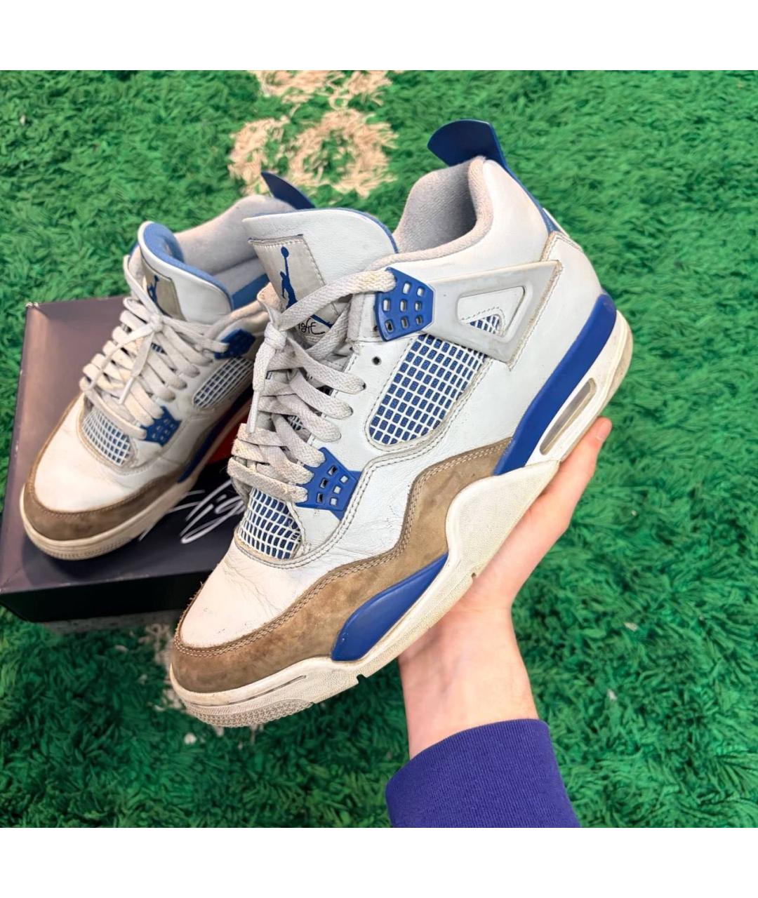 JORDAN Белые высокие кроссовки / кеды, фото 6