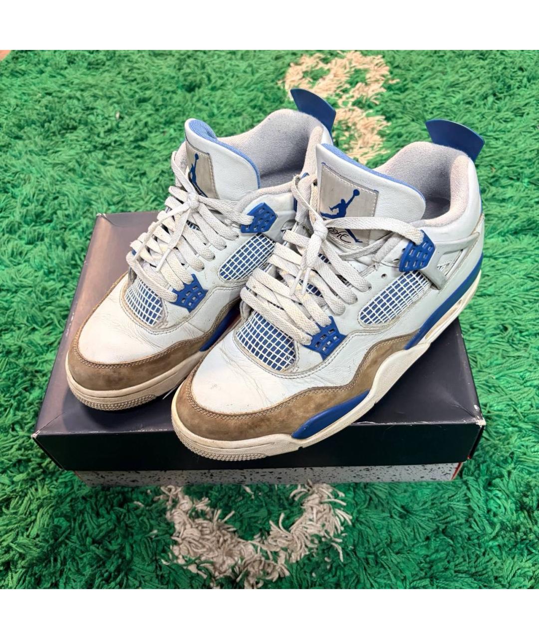 JORDAN Белые высокие кроссовки / кеды, фото 2