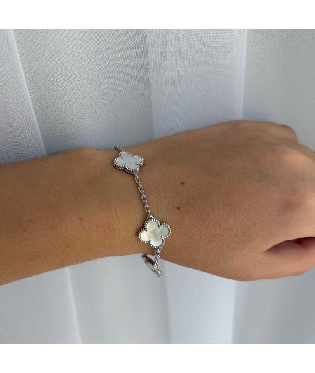 VAN CLEEF & ARPELS Белый браслет из белого золота, фото 3