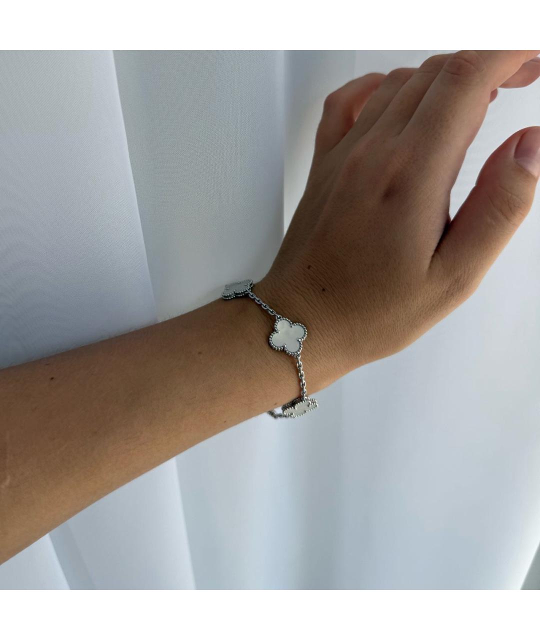 VAN CLEEF & ARPELS Белый браслет из белого золота, фото 4
